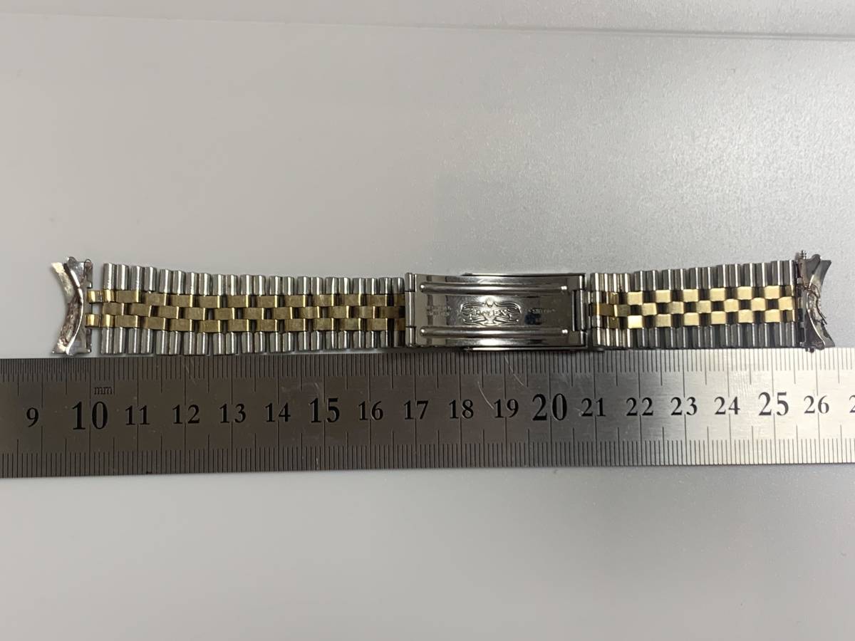 ロレックスのコマ》 ロレックス 純正 ジュビリーブレス SS+YG コンビ