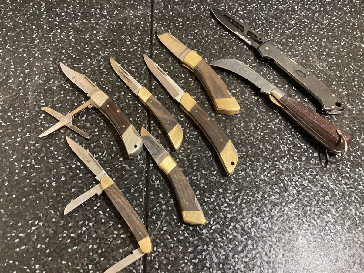 ナイフまとめ売り　サバイバルナイフ キャンプ アウトドア用品 ナイフ　まとめ売り　beletta klein tools C.JUL.HERBERTZ ROSTFREI 