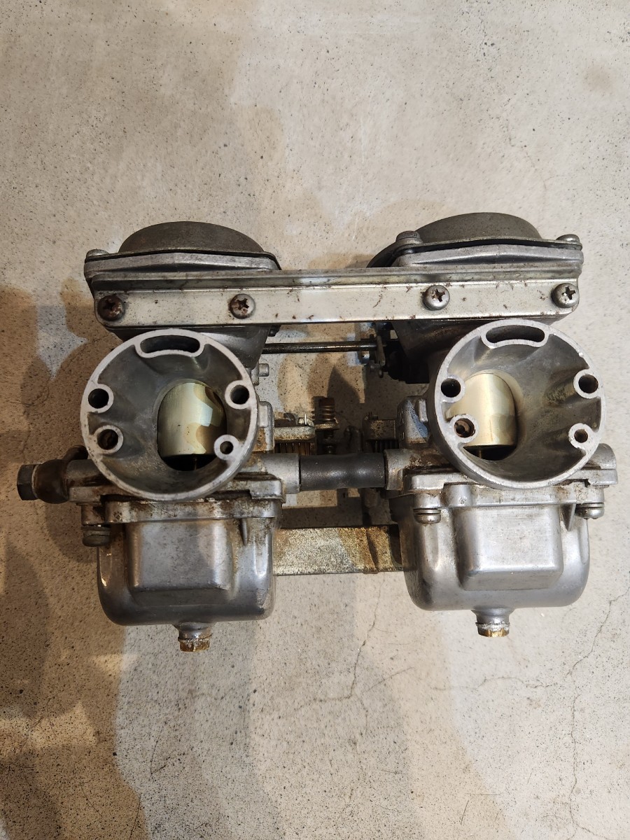 XS400 キャブレター GX400 引きキャブ ミクニ 当時物 難あり ジャンク 