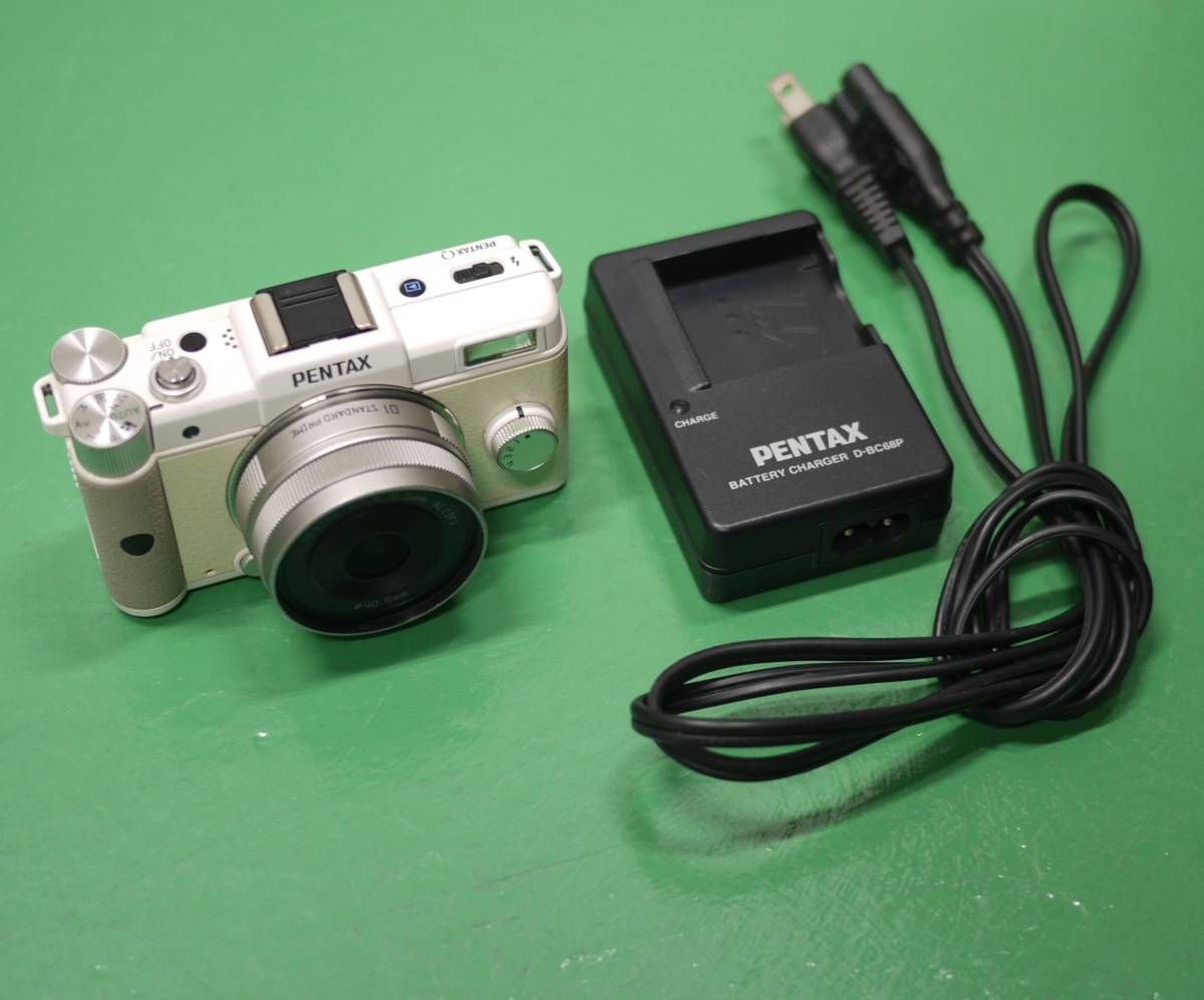 PENTAX Q ホワイト ミラーレス一眼 ペンタックス - レンズキット 