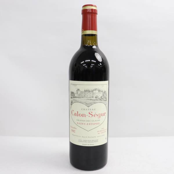 CHATEAU Calon Segur（シャトー カロン セギュール）1982 度数記載なし