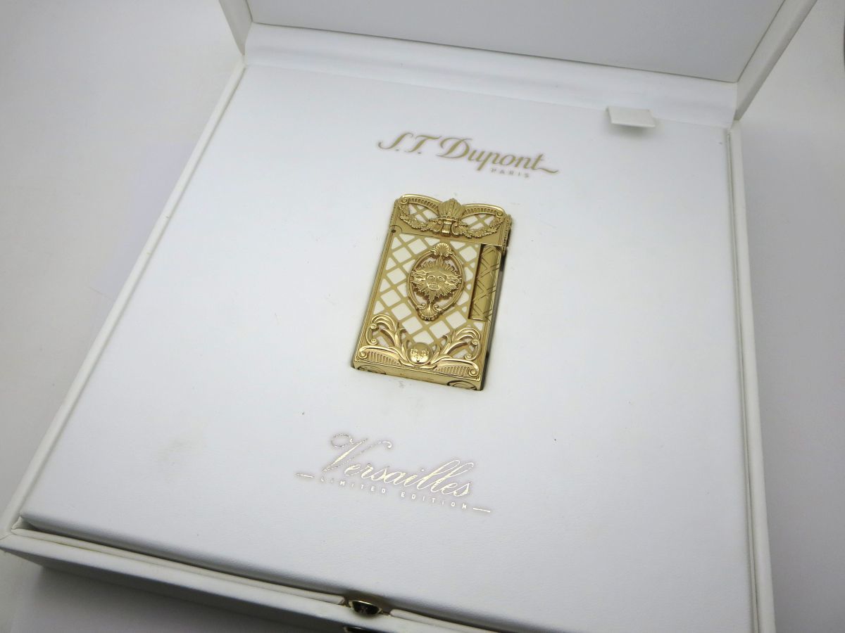 1000円スタート ガスライター S.T.Dupont デュポン ヴェルサイユ 2006年 2686個 限定品 1586/2686 ライン2 付属品有 着火未確認 [] △60010