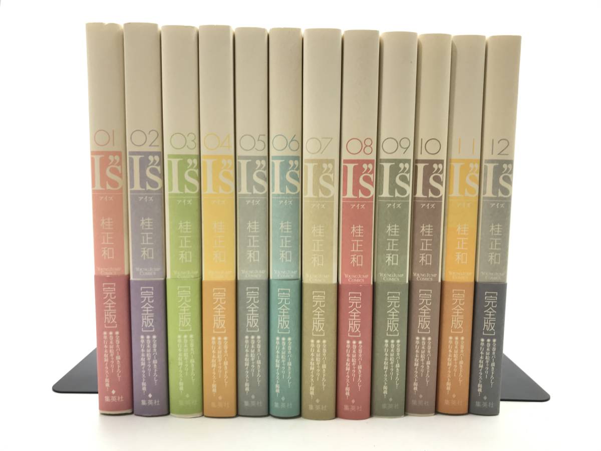 【9946】[コミック] I”S アイズ 完全版 1～12巻 桂正和 全巻セット 集英社 漫画 マンガ 中古品