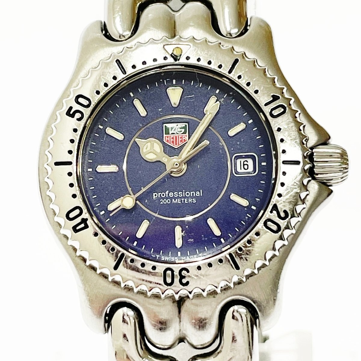 1円スタート】TAG HEUER タグホイヤー WG131A プロフェッショナル SS