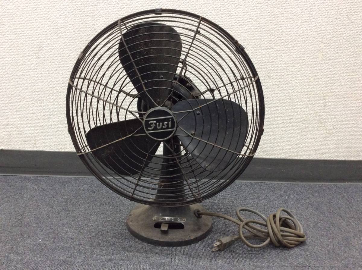 1786 fusi 富士電機 RCF335 扇風機 3枚羽根 ビンテージ 昭和レトロ  