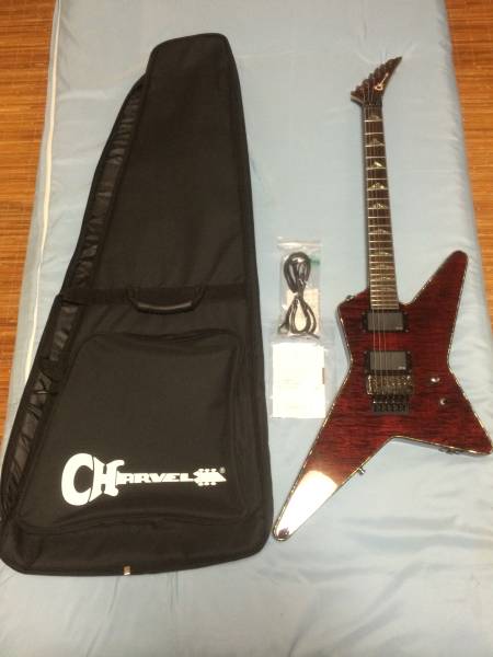 Charvel（シャーベル） DST-1 FR DESOLATION STAR Trans Red