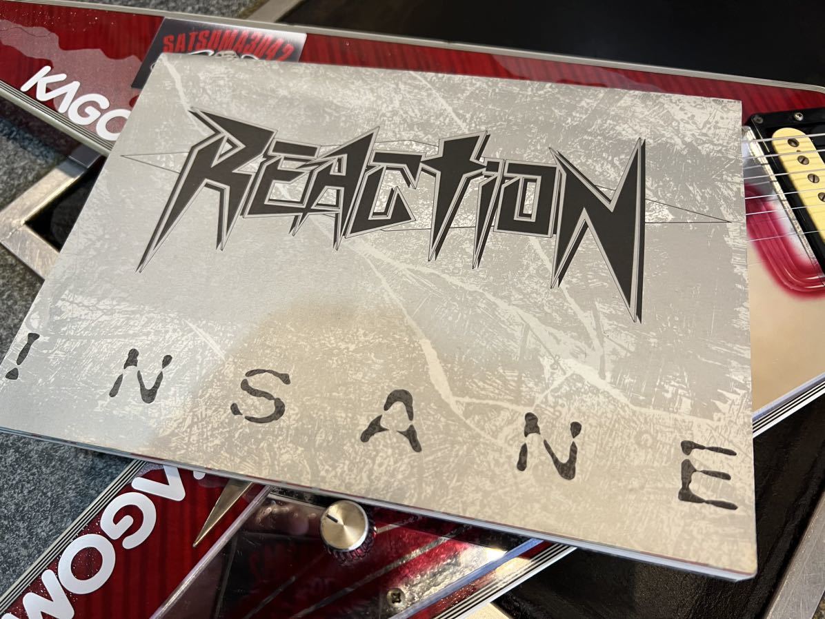 激レア】REACTION INSANE バンドスコア ジャパメタ 送料込み バンド