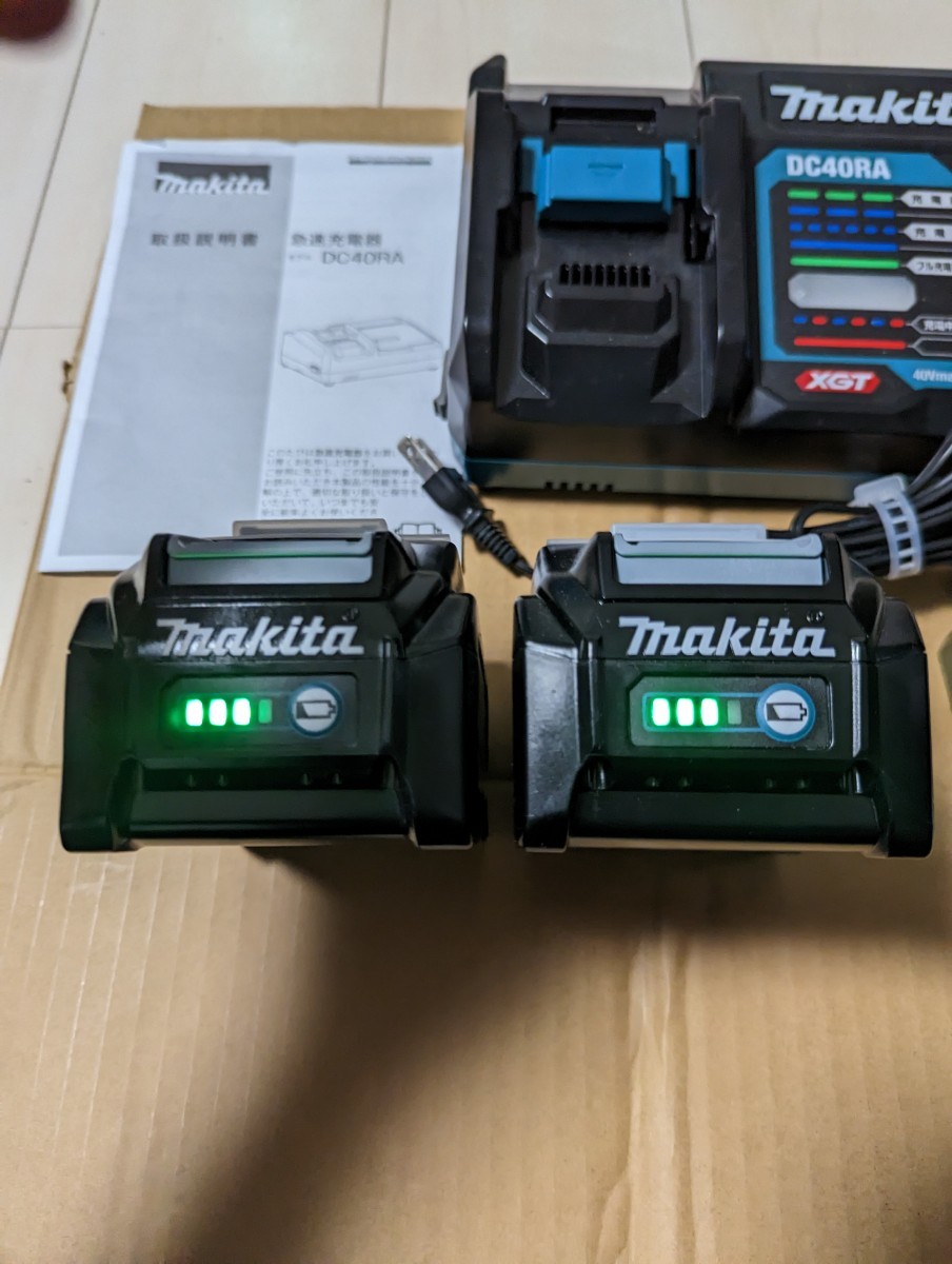 マキタ リチウムイオンバッテリー BL40402 急速充電器＋USB用アダプタ 