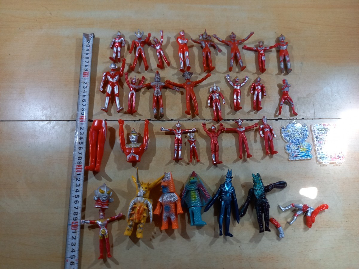 1円～ ウルトラマン ソフビ フィギュア まとめ売り 当時物 お宝入り