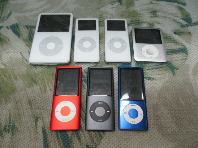 ○Apple アップル iPod 7点まとめセット デジタルオーディオプレーヤー