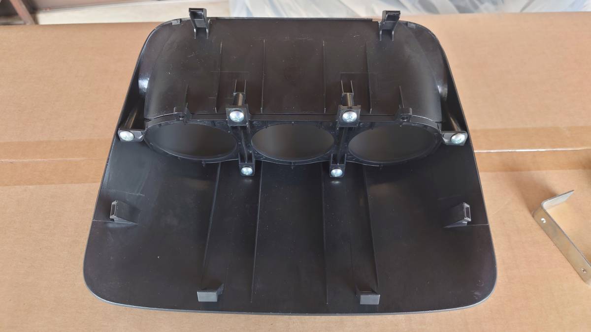 スバル インプレッサ GDB 純正 STI 3連 メーターフード メーターカバー