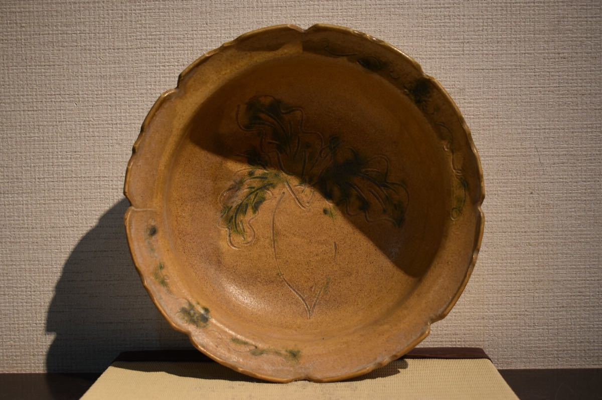 SALE，人気セール GE R1073 コレクター所蔵品 時代 黄瀬戸輪花鉢 /日本美術 美濃古陶 古美術品 骨董品 時代品 美術品(黄瀬戸)｜売買されたオークション情報、yahooの商品情報をアーカイブ公開 - オークファン 美濃
