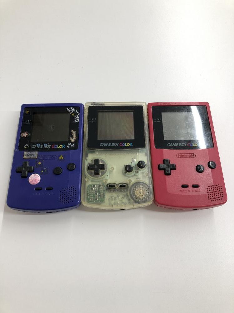 ゲーム機本体セット     ジャンク Nintendo ジャンク 3台セット 任天堂 ジャンク本体) ゲームボーイ