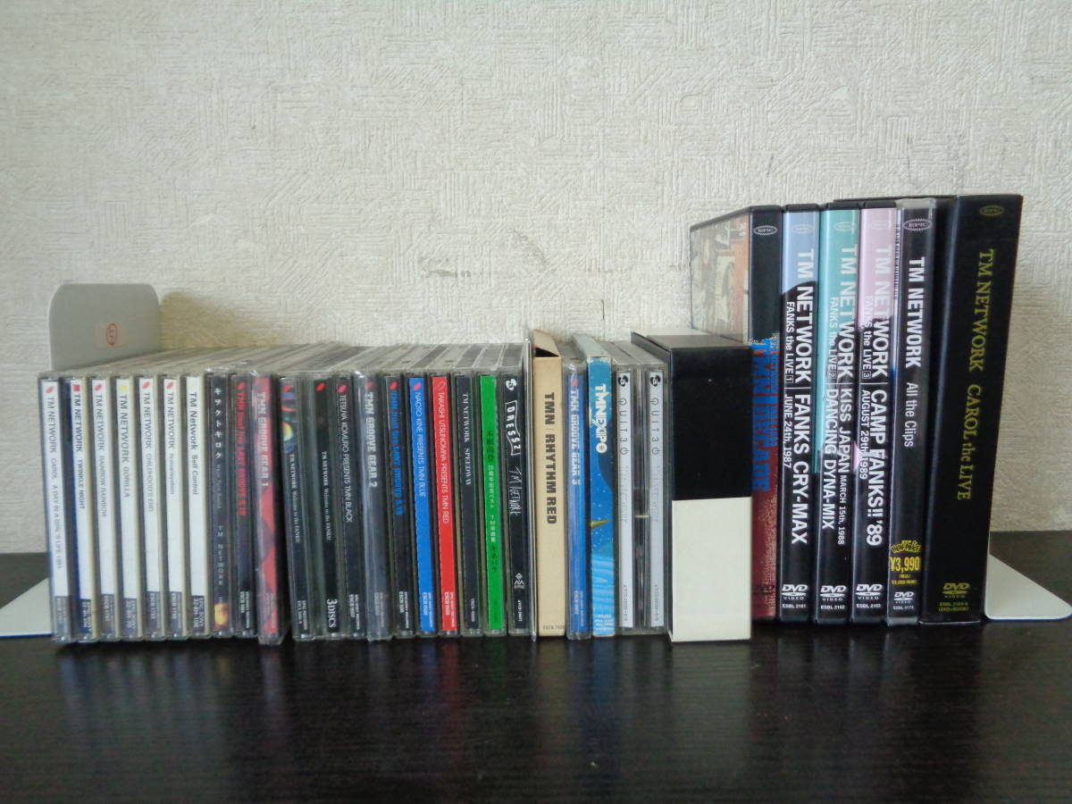 TM NETWORK　DVD７タイトルまとめ売り 格安，定番 TM NETWORK TMネットワーク TMN 小室哲哉 CD24点 DVD6点