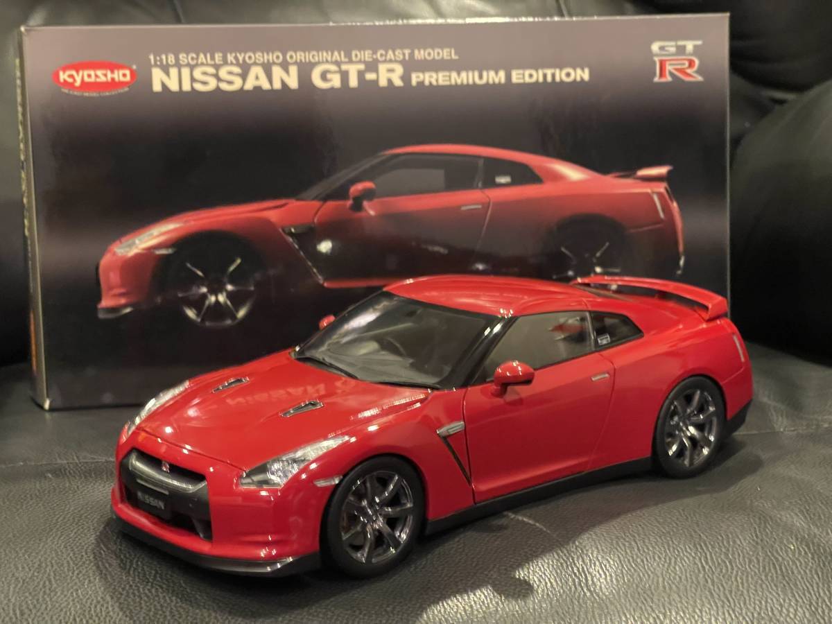 KYOSHO 京商 1/18 NISSAN GT-R PREMIUM EDITION(レッド) [08473R] - 京 