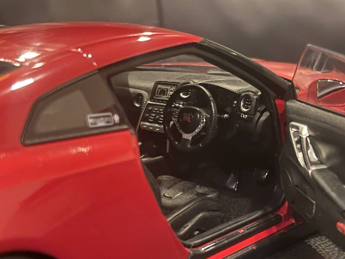 KYOSHO 京商 1/18 NISSAN GT-R PREMIUM EDITION(レッド) [08473R]