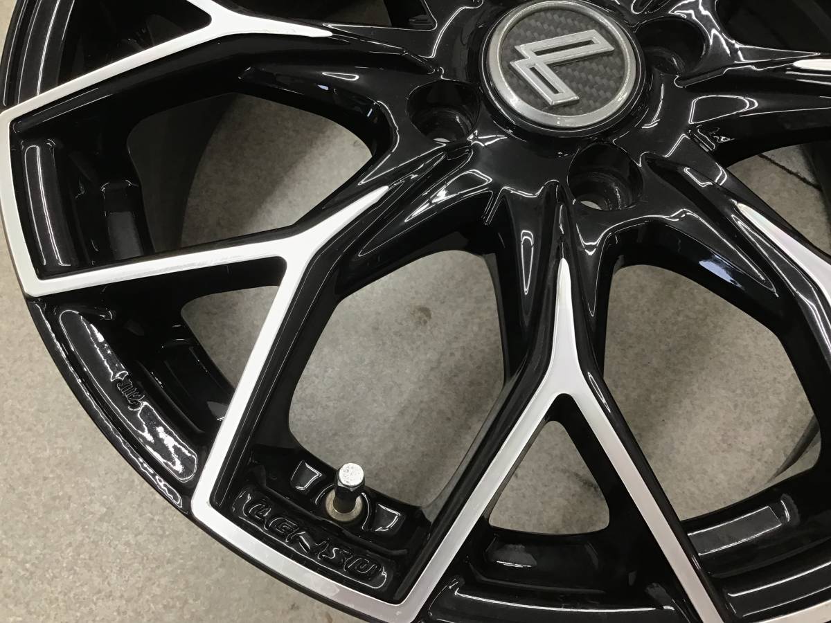 4本セット 16インチ ホイール LENSO 16×6.5 PCD100 4穴 オフセット43 