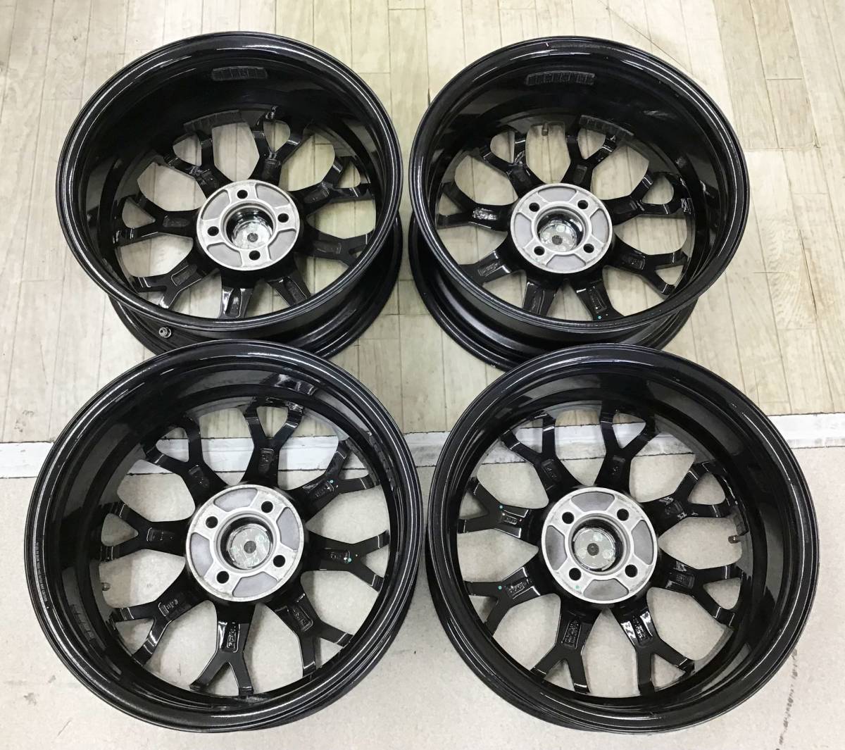 4本セット 16インチ ホイール LENSO 16×6.5 PCD100 4穴 オフセット43 