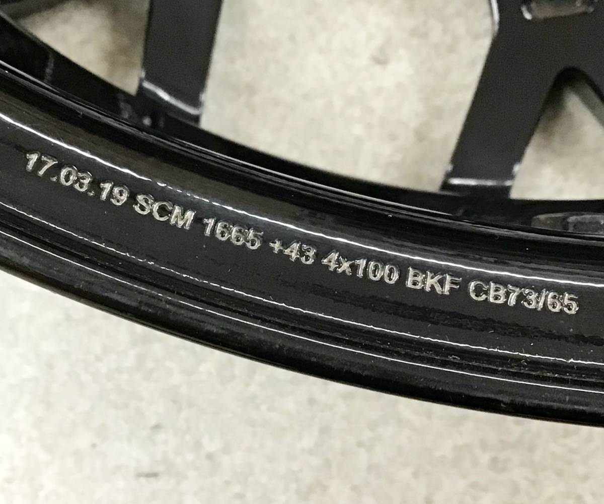 4本セット 16インチ ホイール LENSO 16×6.5 PCD100 4穴 オフセット43 