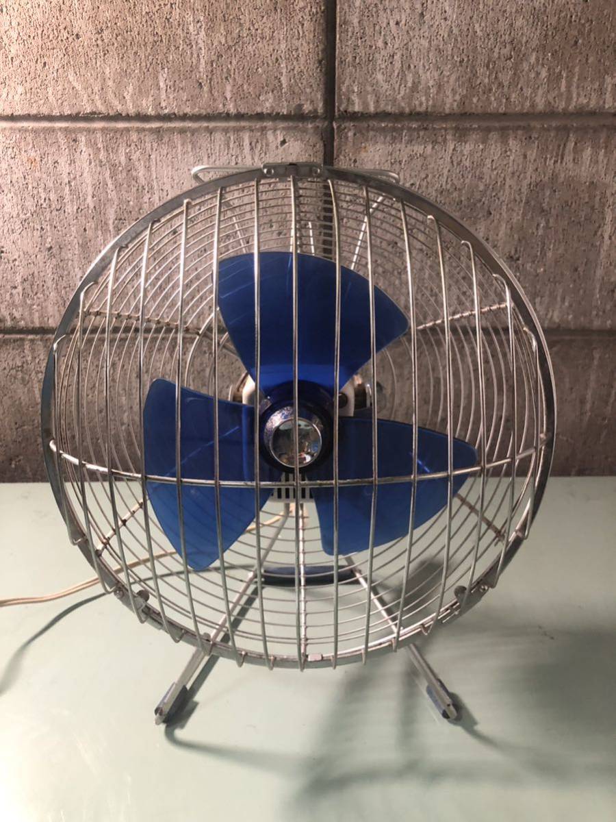 レトロ扇風機 昭和レトロ 小型扇風機 三菱電機　D20-A6_2
