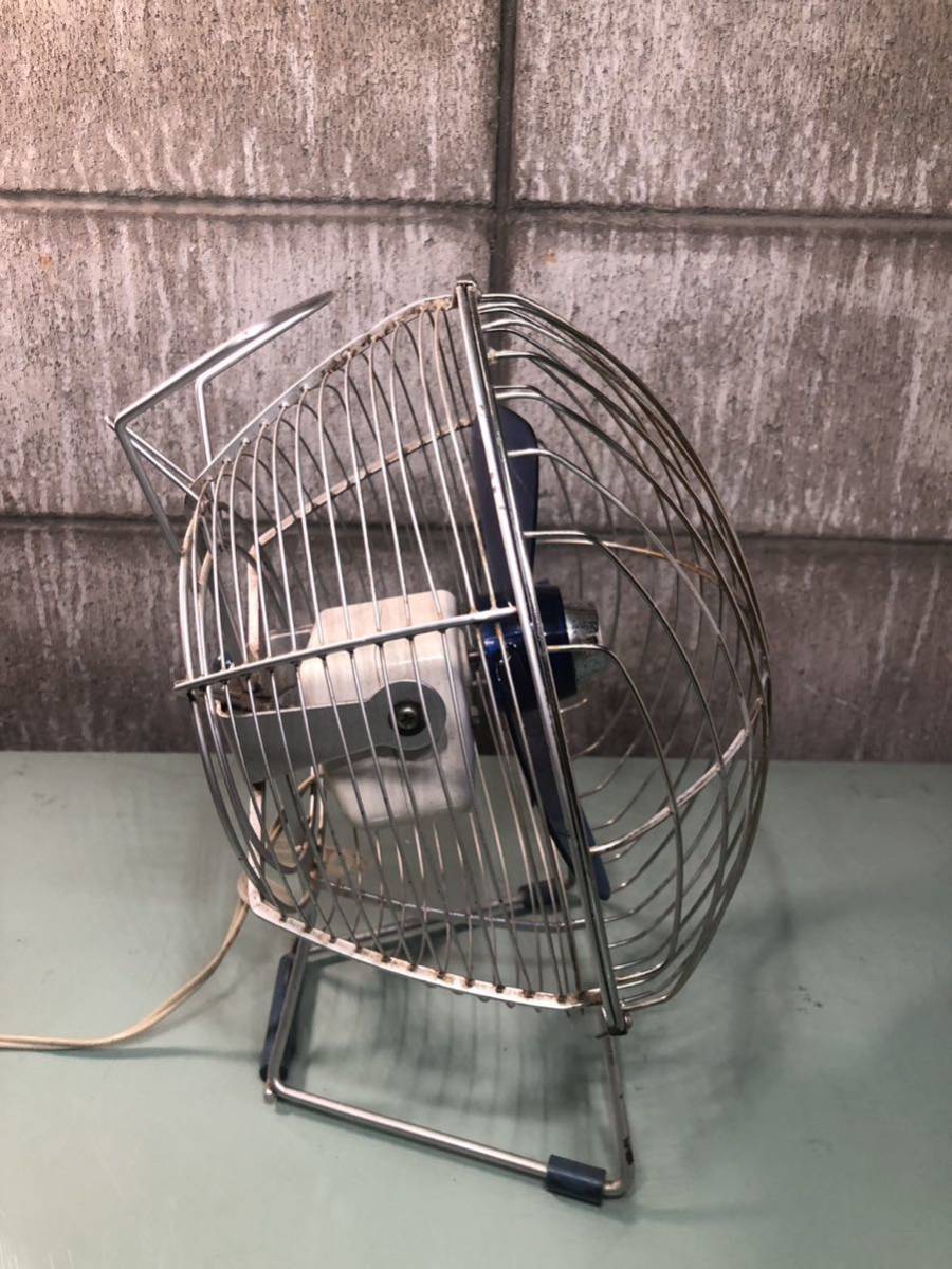 レトロ扇風機 昭和レトロ 小型扇風機 三菱電機　D20-A6_4