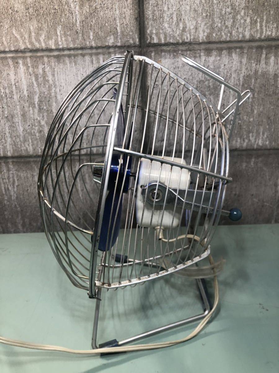 レトロ扇風機 昭和レトロ 小型扇風機 三菱電機　D20-A6_8
