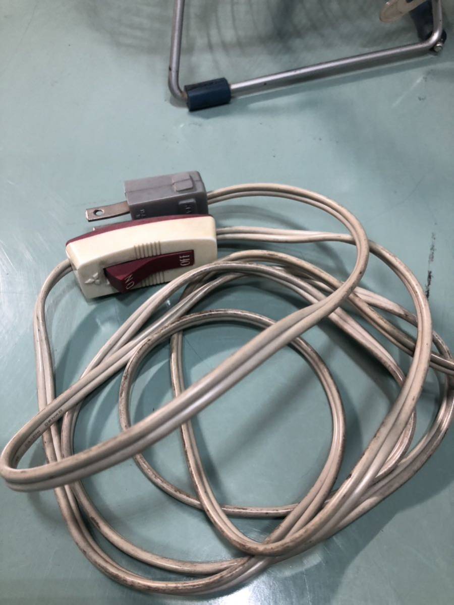 レトロ扇風機 昭和レトロ 小型扇風機 三菱電機　D20-A6_9