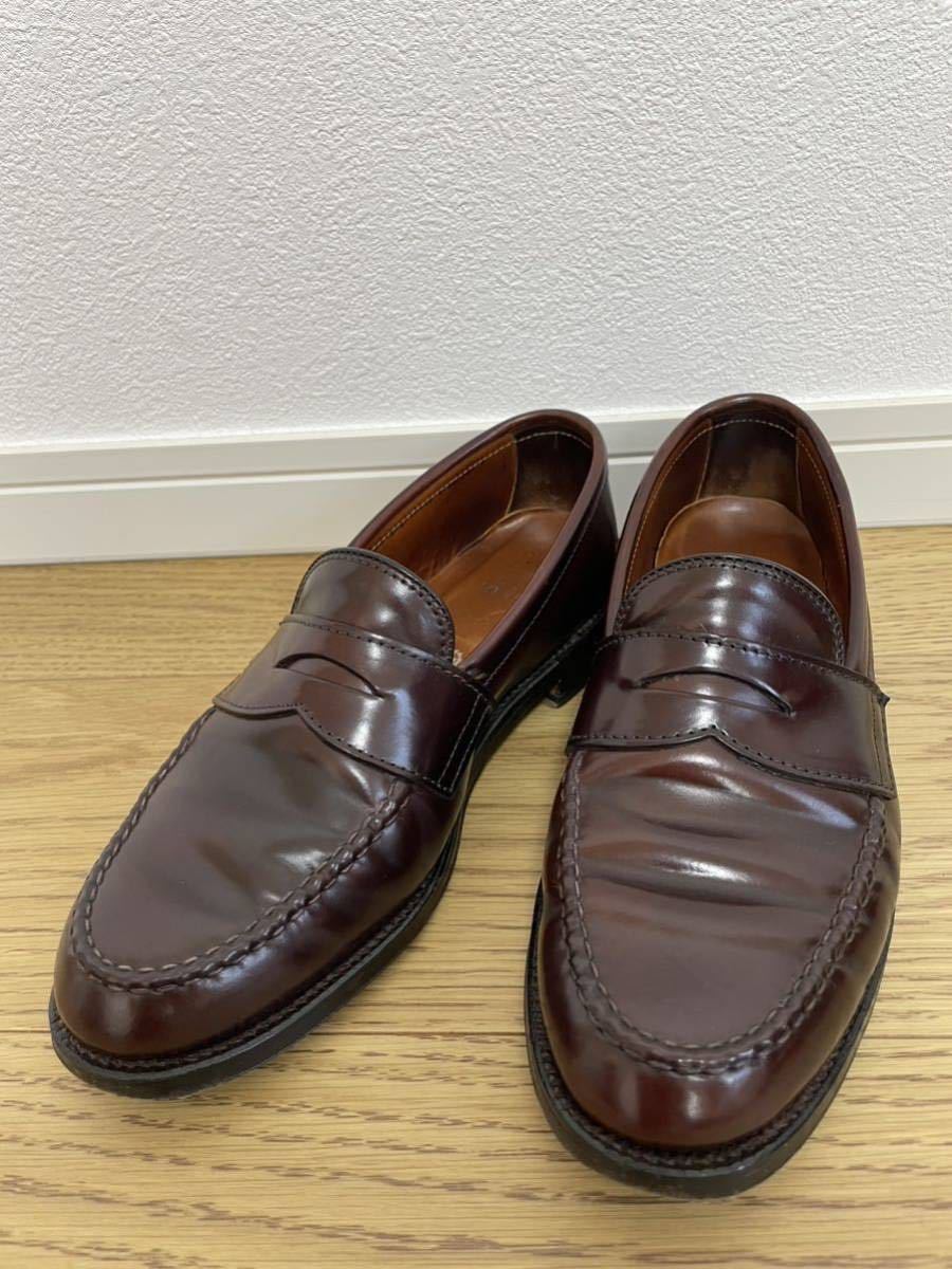 ALDEN オールデン ローファー コードバン SHIPS別注 6D バンラスト