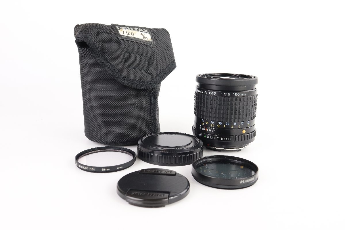 SMC Pentax-A ペンタックス 645 150mm 3.5 中判 カメラ レンズ