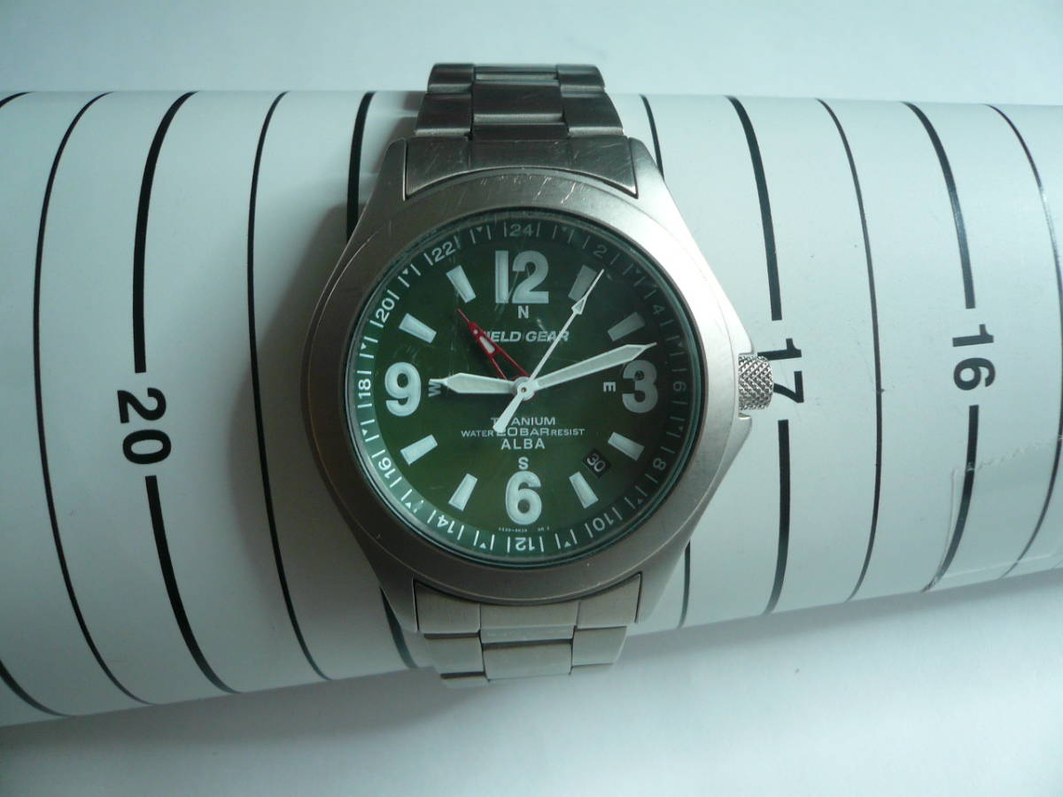 Seiko ALBA SEIKO Field Alba Titanium FIELD Watch GEAR alba 