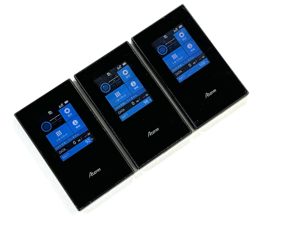 □【初期済み/SIMフリー】 NEC Aterm モバイルルーター MR04LN