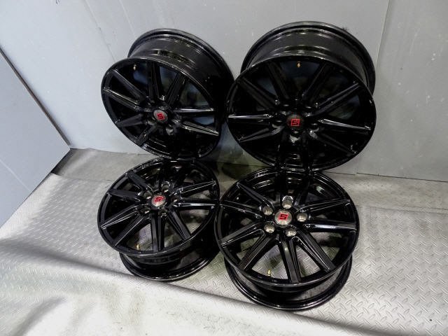 本セット販売（単品販売可） ヴェゼル DAA-RU3 ホイール ホイル 社外 アルミ 16インチx6.5J 5穴 4