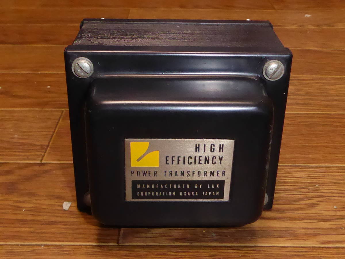 P1590 LUX 真空管用電源トランス MQ60系用 動作品 その2 ラックス 