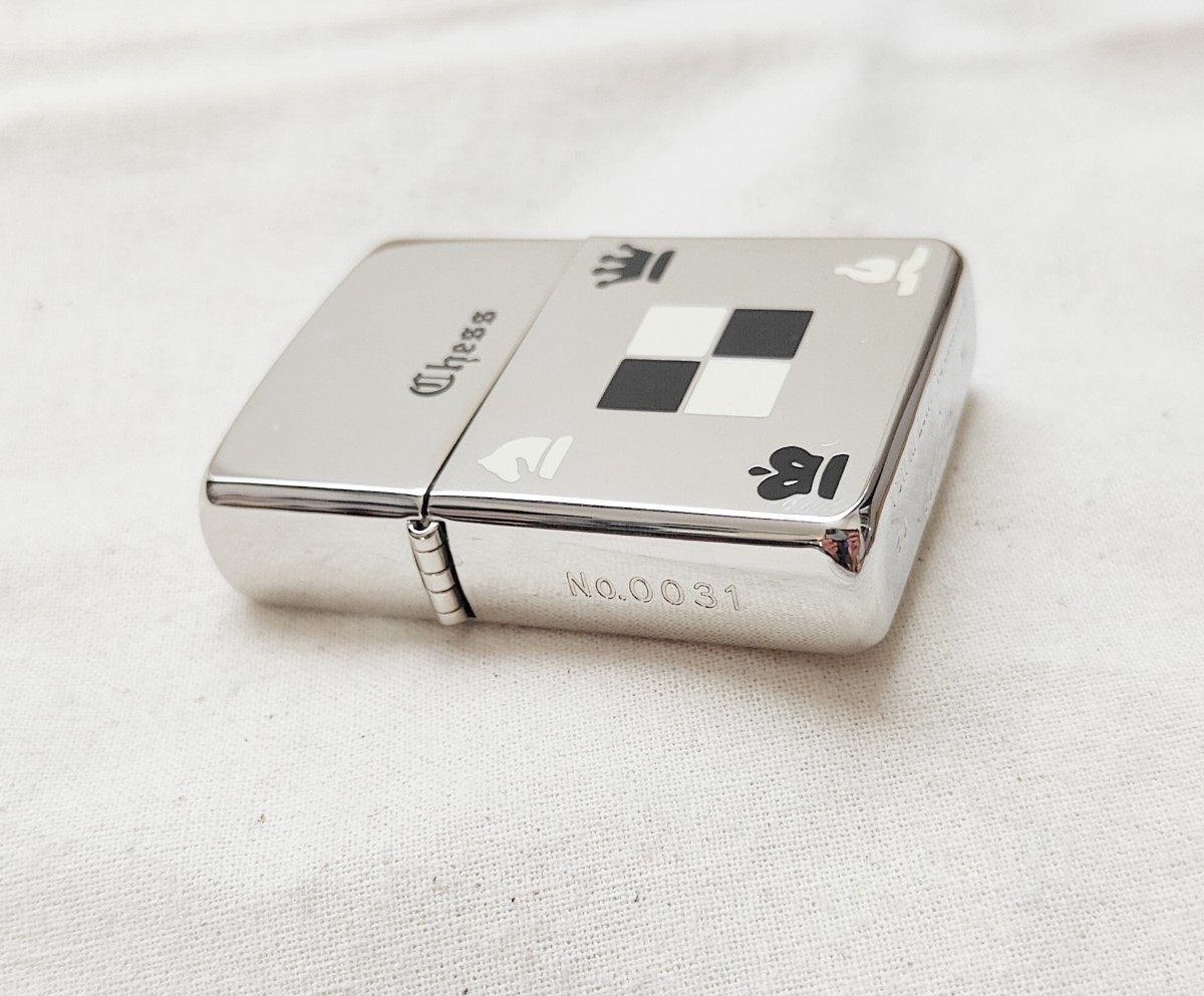 ZIPPO アーマー 2002年 未使用 ARMOR CASE チェス Chess シリアル 