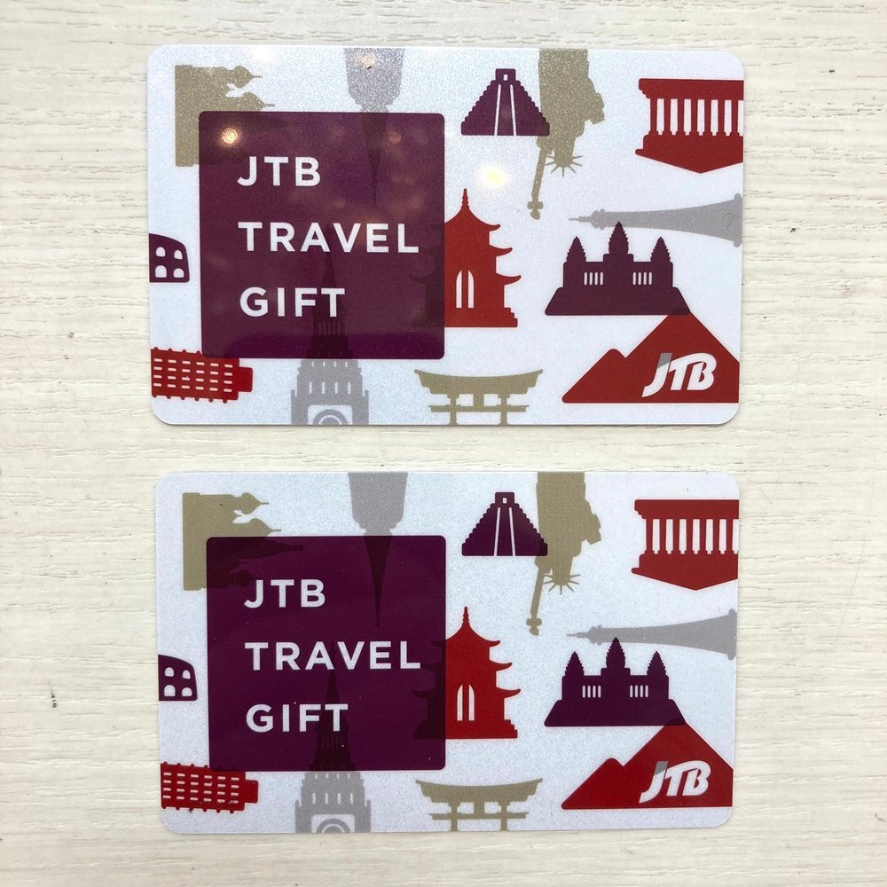 rm) JTB トラベルギフト カード型旅行券 10,000円×2枚 合計：2万円分 
