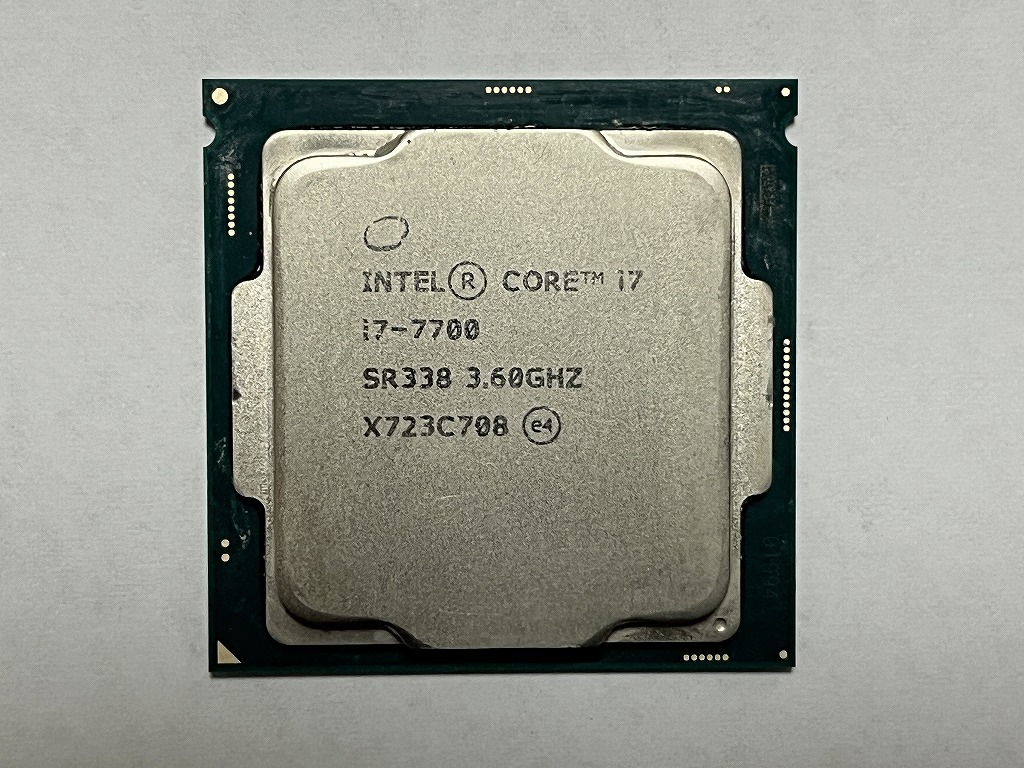 Core i7 i7-7700 TDP65W Gen CC1 Core i7-7700 3.6GHz 中古品