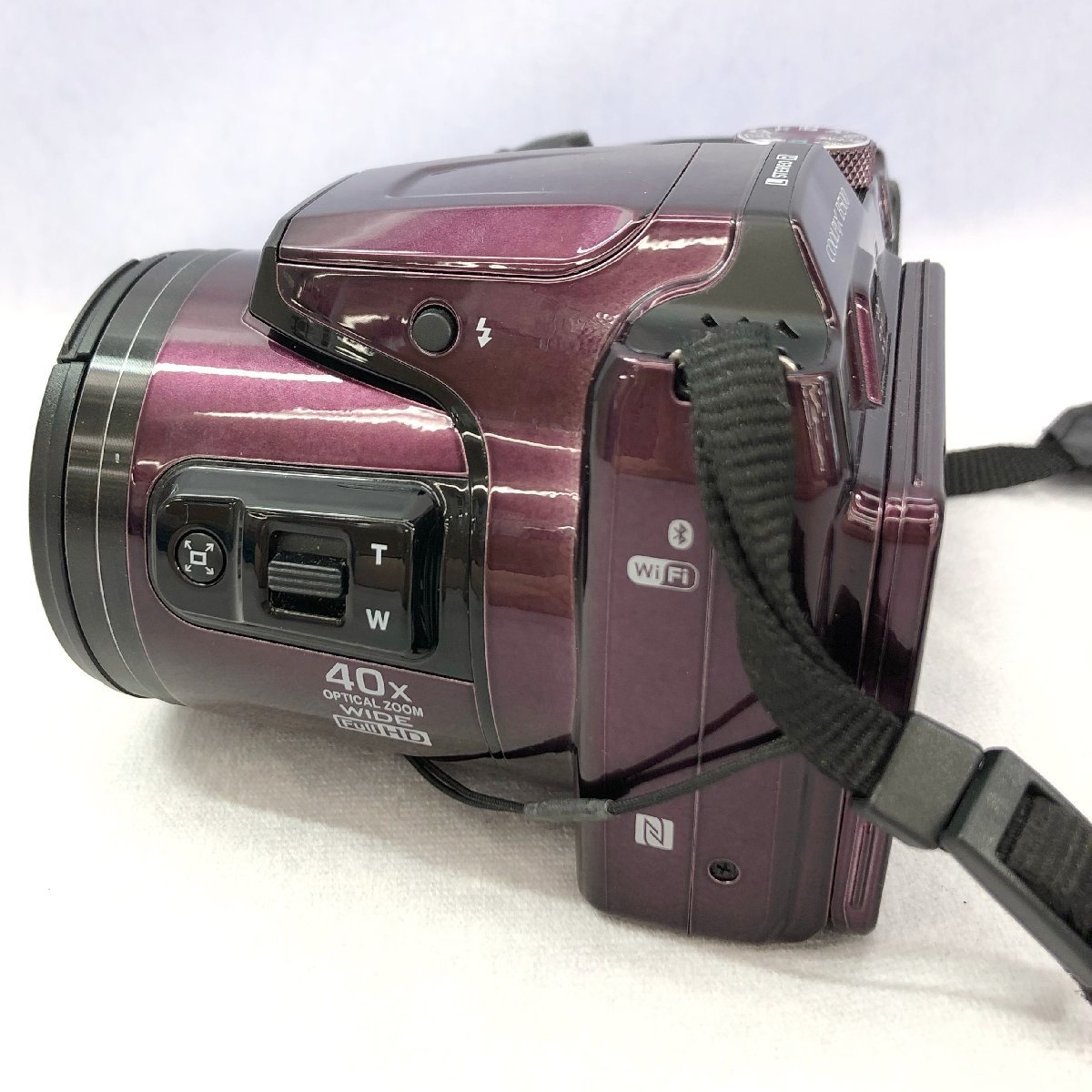 数量限定，大得価 Nikon ニコン COOLPIX B500 コンパクト デジタル カメラ プラム 単3電池式 NIKKOR 40X WIDE OPTICAL ZOOM ED VR 4.0-160mm 1.3-6.5