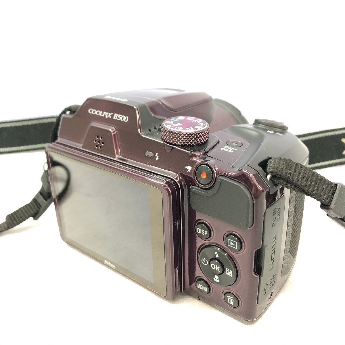 数量限定，大得価 Nikon ニコン COOLPIX B500 コンパクト デジタル カメラ プラム 単3電池式 NIKKOR 40X WIDE OPTICAL ZOOM ED VR 4.0-160mm 1.3-6.5