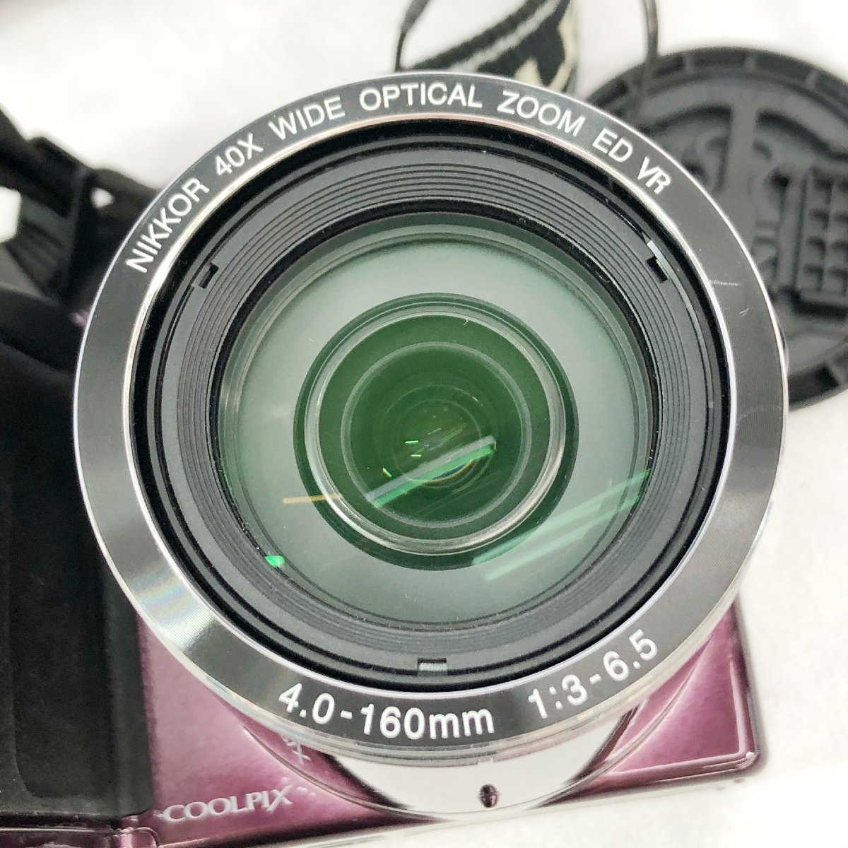 数量限定，大得価 Nikon ニコン COOLPIX B500 コンパクト デジタル カメラ プラム 単3電池式 NIKKOR 40X WIDE OPTICAL ZOOM ED VR 4.0-160mm 1.3-6.5