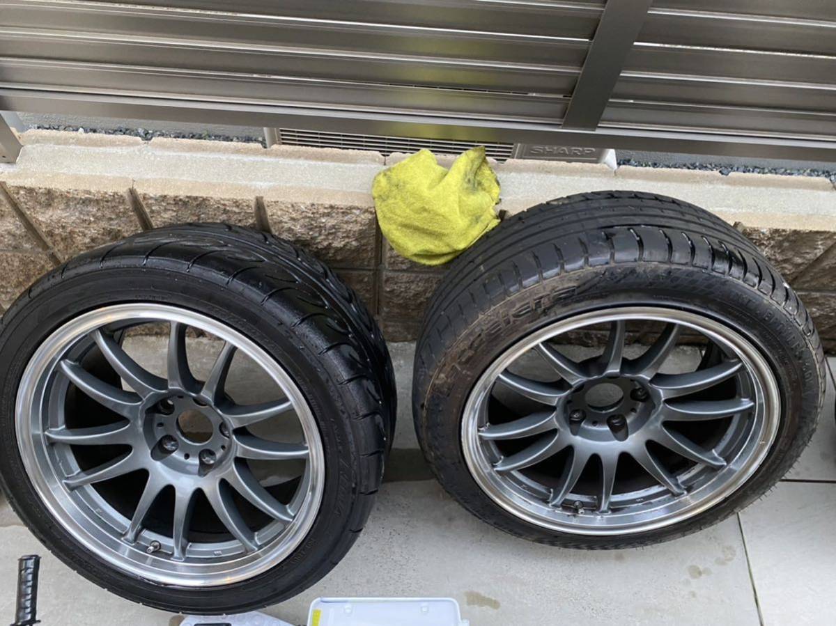 クロススピード 17インチ 4本セット タイヤ付 スカイライン BNR32 
