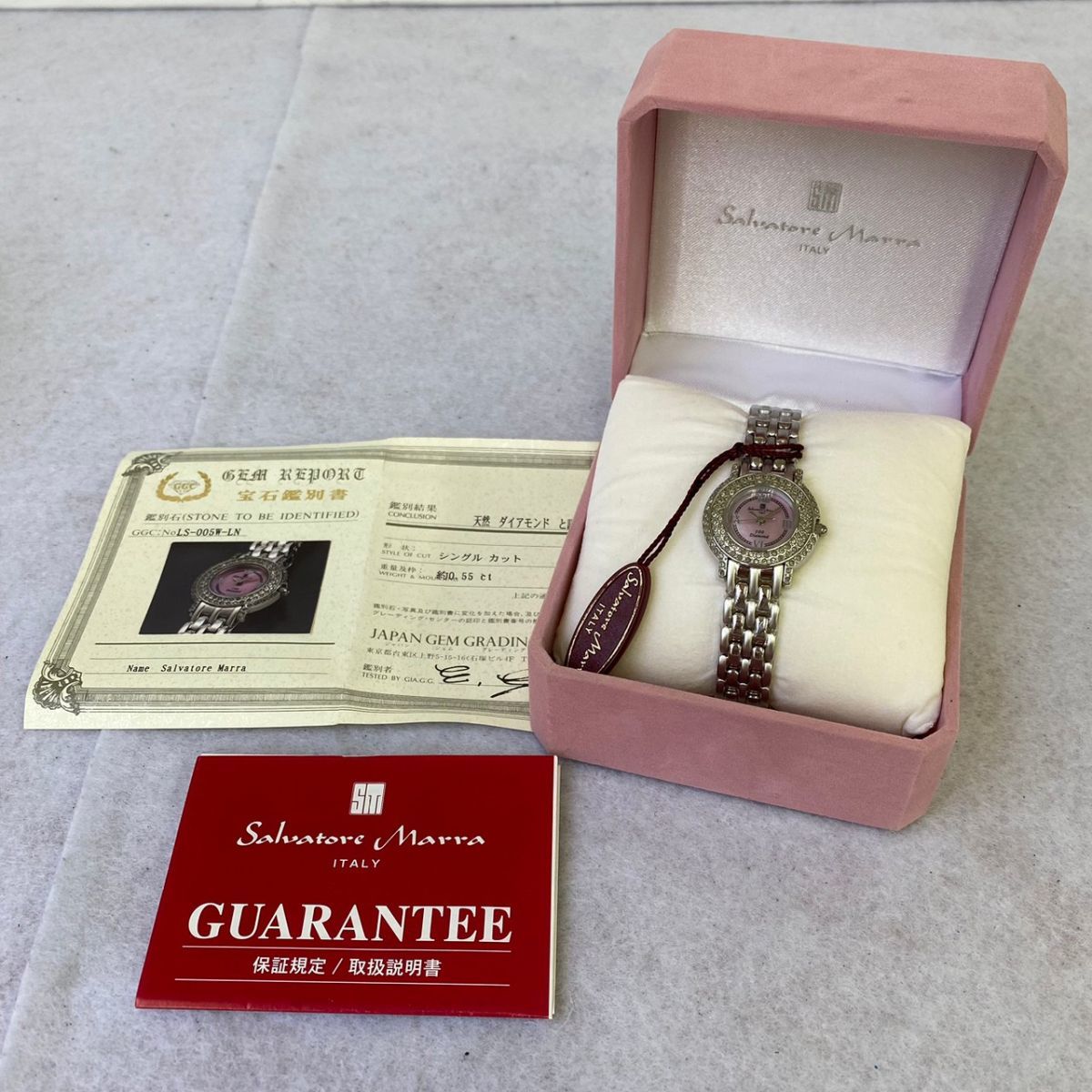 H395-O25-1066 宝石鑑別書付 Salvatore Marra サルバトーレマーラ 
