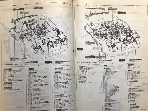 フェアレディZ Z33 Z33/HZ33 サービスマニュアル 配線図集/追補版Ⅰ 03.10