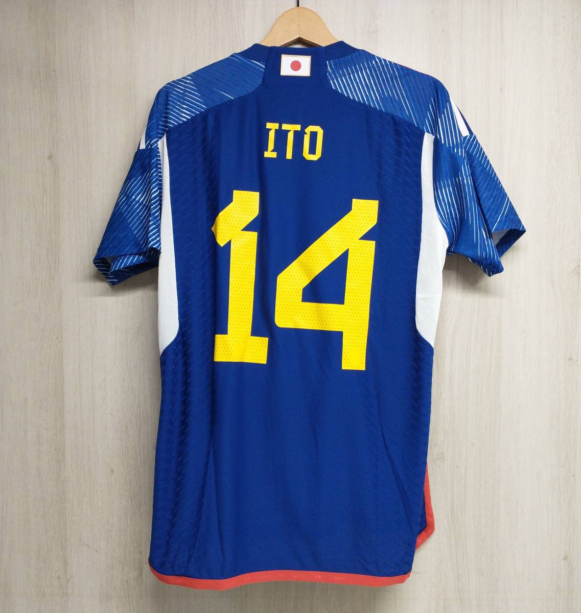 伊東純也 日本代表 ユニフォーム オーセンティック2022 サッカー 14