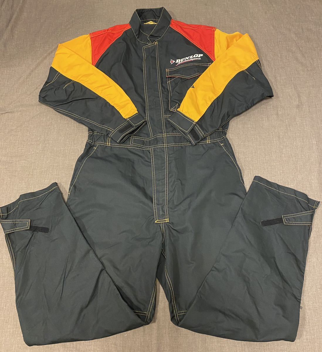 T/DUNLOP/ダンロップ/つなぎ/ツナギ/作業着/LLサイズ/多少の汚れあり