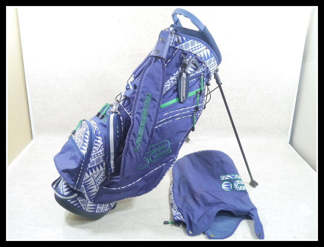 31.ロサーセンROSASENスタンド式キャディバッグ軽量ゴルフ用品メンズ男性セルフプレー練習場Golf中古Bagフード学生カリフォルニア青ブルー ロサーセン キャディバッグ ゴルフ |ロサーセン dショッピング 定価