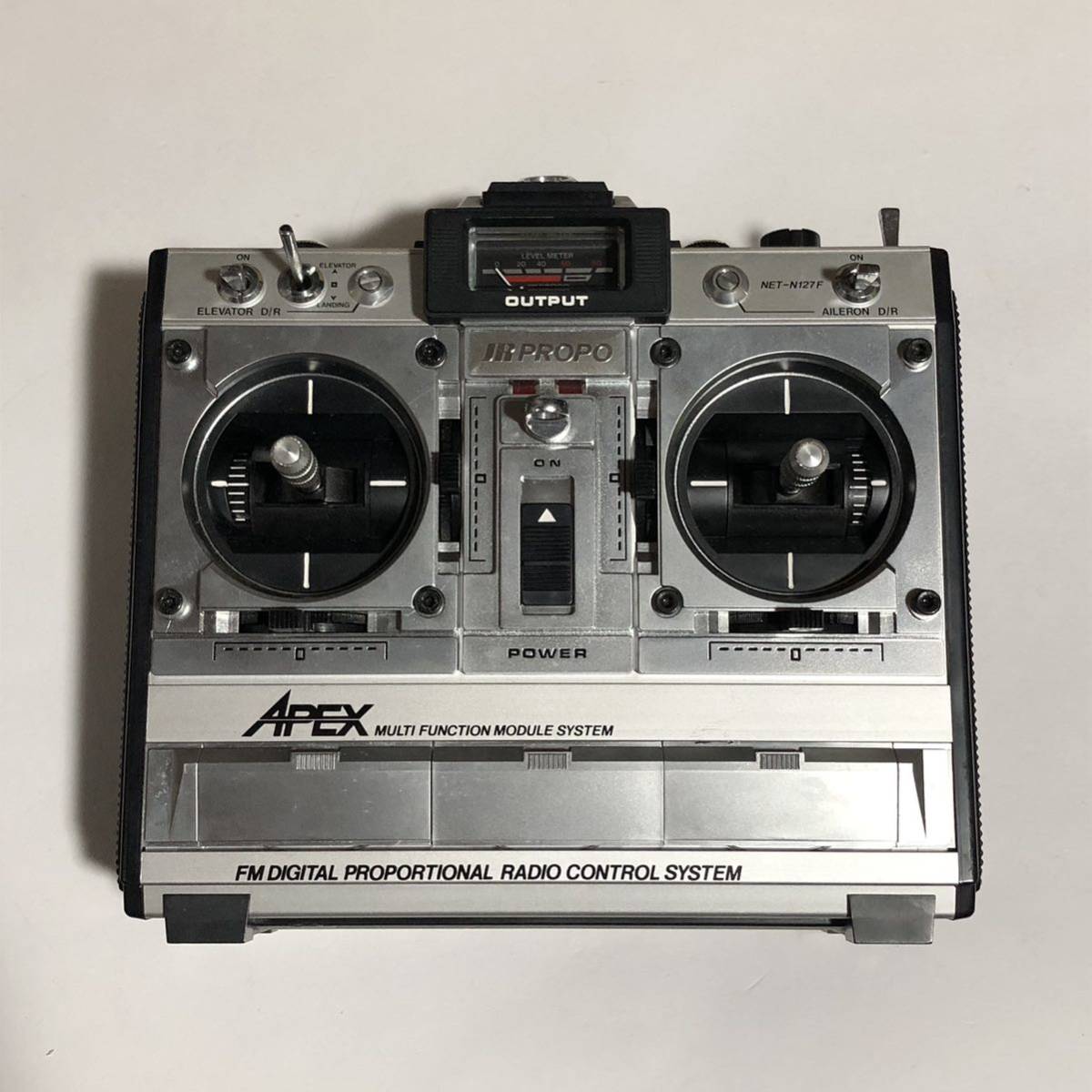 JR APEX NET-N127F プロポ 送信機 通電確認済み