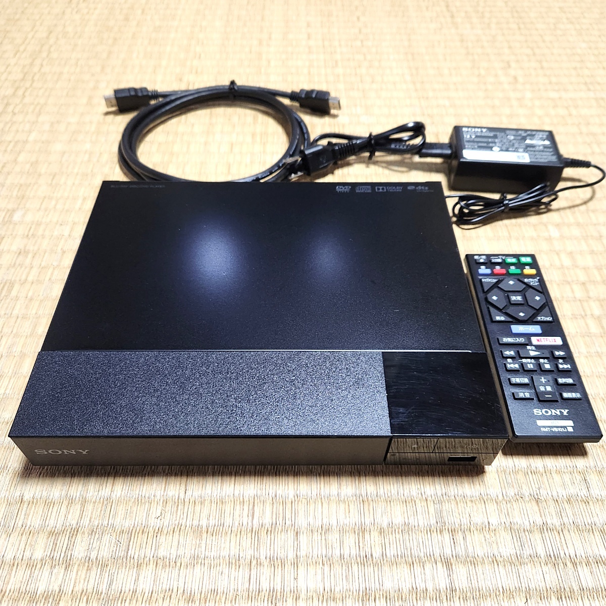 新品 SONY SONY ソニー ブルーレイ DVD プレーヤー BDP-S1500 2022年製
