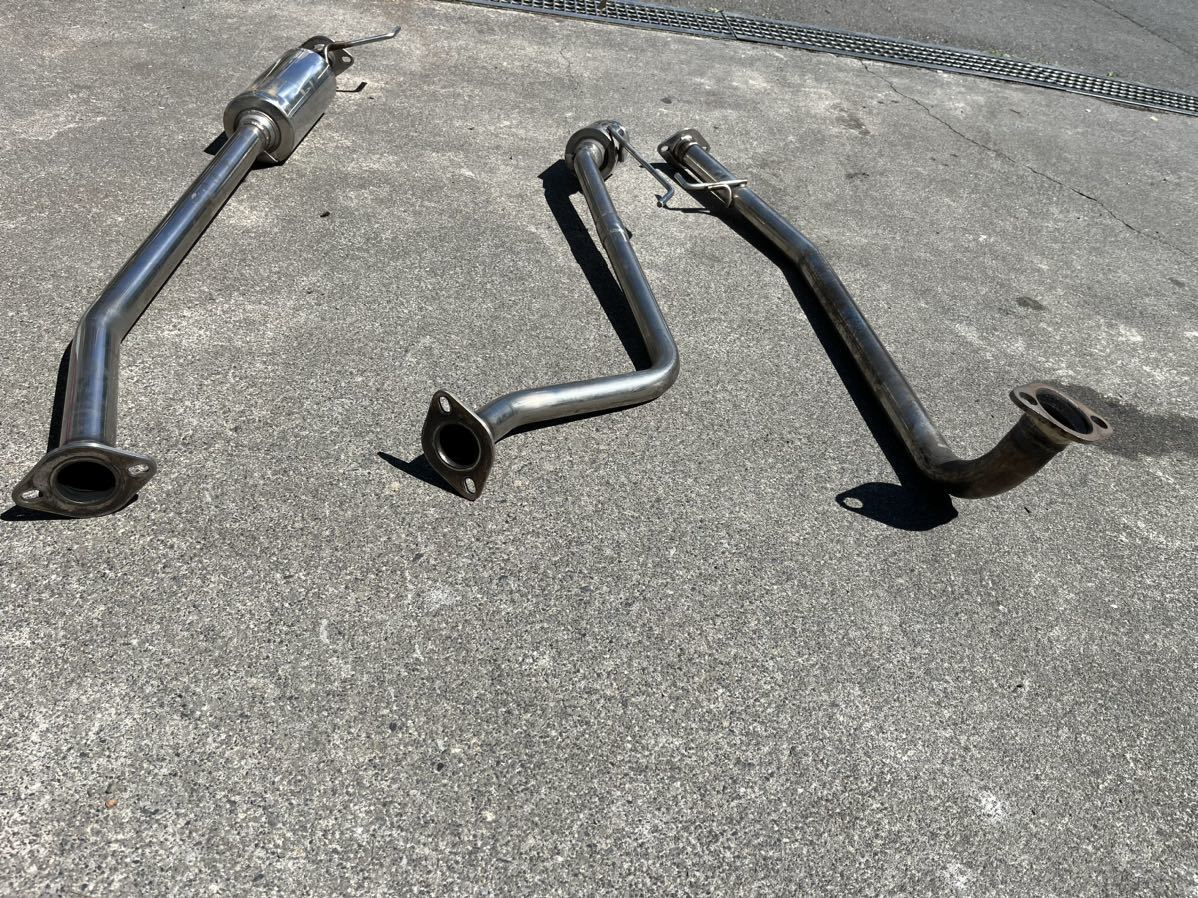 NBOX JF 1ターボ用 トラストマフラー JF1 N-BOX カスタム ターボ 2WD