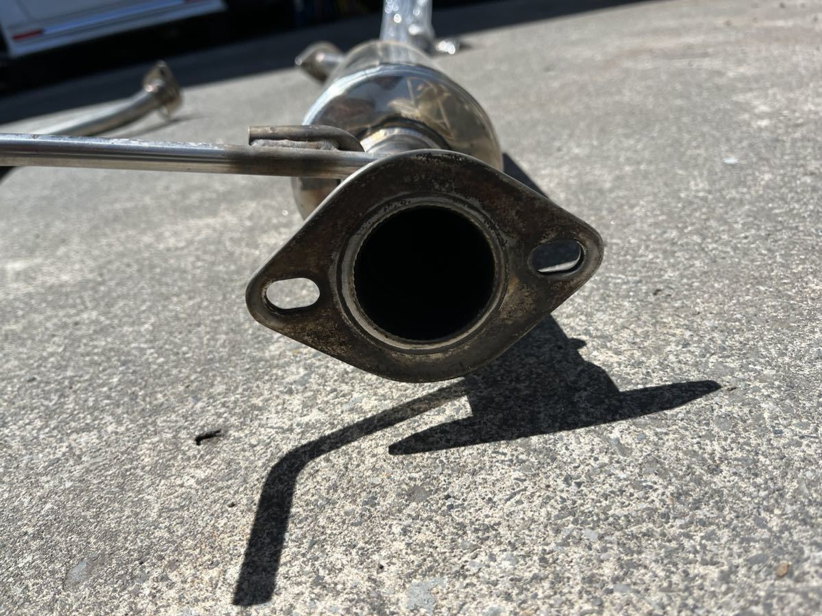 NBOX JF 1ターボ用 トラストマフラー JF1 N-BOX カスタム ターボ 2WD