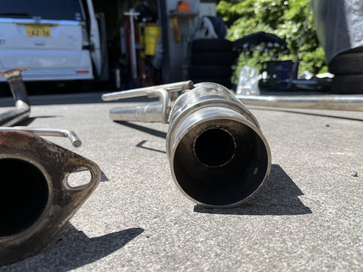 NBOX JF 1ターボ用 トラストマフラー JF1 N-BOX カスタム ターボ 2WD